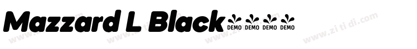 Mazzard L Black字体转换 Mazzard L Black字体转换